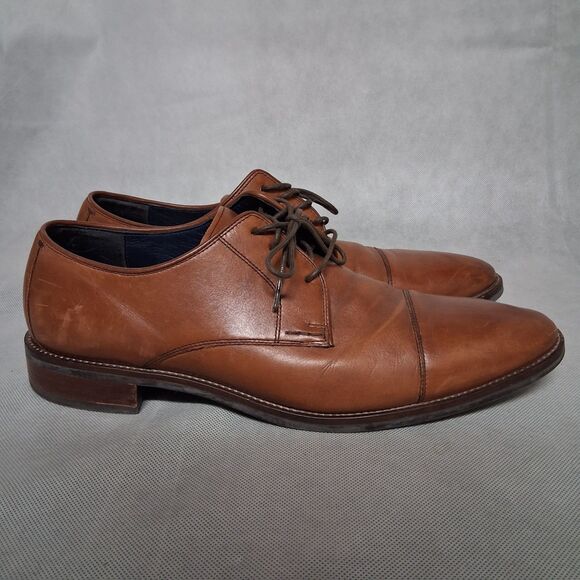 Cole Haan Harmon Grand Cap Toe Oxford Men\'s US 11M Brown main image 4